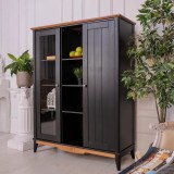 Шкаф для посуды 101 Пенни блэк/антик 24 картинка 3 Шкаф для посуды 101 Пенни блэк/антик 24 картинка 3