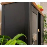 Шкаф для посуды 101 Пенни блэк/антик 24 картинка 4 Шкаф для посуды 101 Пенни блэк/антик 24 картинка 4