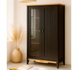 Шкаф для посуды 11 Пенни блэк/антик 24 картинка 2 Шкаф для посуды 11 Пенни блэк/антик 24 картинка 2