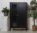 Шкаф для посуды 11 Пенни блэк/антик 24 картинка 4 Шкаф для посуды 11 Пенни блэк/антик 24 картинка 4