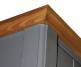 Шкаф для посуды 12 Пенни серый 7046/антик 24 картинка 7 Шкаф для посуды 12 Пенни серый 7046/антик 24 картинка 7