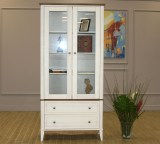 Шкаф для посуды 22 Пенни белый воск/антик 24 картинка 11 Шкаф для посуды 22 Пенни белый воск/антик 24 картинка 11