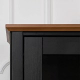 Шкаф для посуды 22 Пенни блэк/антик 24 картинка 3 Шкаф для посуды 22 Пенни блэк/антик 24 картинка 3