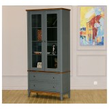 Шкаф для посуды 22 Пенни серый 7046/антик 24 картинка 14 Шкаф для посуды 22 Пенни серый 7046/антик 24 картинка 14