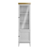 Шкаф для посуды Бон Вояж 11 Белый лак / Антик №24 картинка 2 Шкаф для посуды Бон Вояж 11 Белый лак / Антик №24 картинка 2