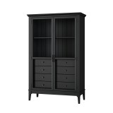 Шкаф для посуды Квадро-С 20/04 Блэк картинка 3 Шкаф для посуды Квадро-С 20/04 Блэк картинка 3