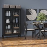 Шкаф для посуды Квадро-С 20 Блэк картинка 6 Шкаф для посуды Квадро-С 20 Блэк картинка 6