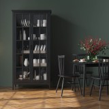 Шкаф для посуды Квадро-С 200-195 Блэк 9 картинка 6 Шкаф для посуды Квадро-С 200-195 Блэк 9 картинка 6