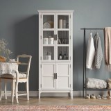 Шкаф для посуды Квадро-С 22GT-185 Белый лак картинка 8 Шкаф для посуды Квадро-С 22GT-185 Белый лак картинка 8