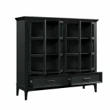 Шкаф для посуды Квадро-С 42 Блэк картинка 3 Шкаф для посуды Квадро-С 42 Блэк картинка 3