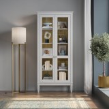 Шкаф для посуды Ольса-С 200 белый лак - картинка 5 Шкаф для посуды Ольса-С 200 белый лак - картинка 5