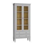 Шкаф для посуды Ольса-С 202 белый лак - картинка 1