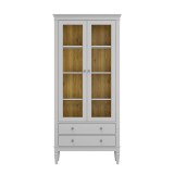 Шкаф для посуды Ольса-С 202 белый лак - картинка 2