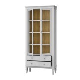 Шкаф для посуды Ольса-С 202 белый лак - картинка 4