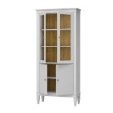 Шкаф для посуды Ольса-С 220 белый лак - картинка 4 Шкаф для посуды Ольса-С 220 белый лак - картинка 4