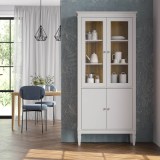 Шкаф для посуды Ольса-С 220 белый лак - картинка 5 Шкаф для посуды Ольса-С 220 белый лак - картинка 5