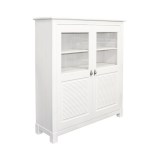 Шкаф для посуды Рауна -20 белый воск