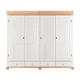 Шкаф Хельсинки 4- GT-М Белый воск +антик  - картинка 2