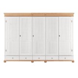 Шкаф Хельсинки-5-GT-M (N) Белый воск +антик картинка 2 Шкаф Хельсинки-5-GT-M (N) Белый воск +антик картинка 2