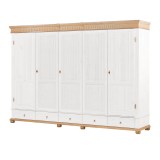 Шкаф Хельсинки-5-GT-M (N) Белый воск +антик картинка 3 Шкаф Хельсинки-5-GT-M (N) Белый воск +антик картинка 3