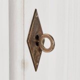 Шкаф Хельсинки-5-GT-M (N) Белый воск+серый картинка 8