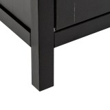 Шкаф КАНТРИ (ХЕМНЭС) черный - картинка 10 Шкаф КАНТРИ (ХЕМНЭС) черный - картинка 10