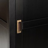 Шкаф КАНТРИ (ХЕМНЭС) черный - картинка 8 Шкаф КАНТРИ (ХЕМНЭС) черный - картинка 8