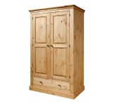 Шкаф KLA21 для одежды  2 двери 1 ящик картинка 1