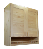 Шкаф настенный  с балкончиком 2 двери