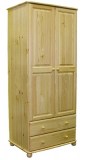 Шкаф Норд 122 из сосны платяной с ящиками