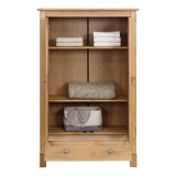 Шкаф Рауна 21 (бейц/масло) с полками и ящиком для белья