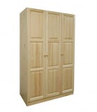 Шкаф Rino  массив сосны без покраски трехдверный купить недорого