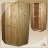 шкаф угловой Оскар -1020 из сосны купить недорого в Москве