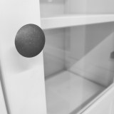 Шкаф-витрина ХЕМНЭС (Россия) дверь ст/пн 49*198*37 белый 2 Шкаф-витрина ХЕМНЭС (Россия) дверь ст/пн 49*198*37 белый 2