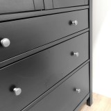 Шкаф-витрина КАНТРИ (ХЕМНЭС) черный - картинка 3 Шкаф-витрина КАНТРИ (ХЕМНЭС) черный - картинка 3