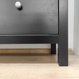 Шкаф-витрина КАНТРИ (ХЕМНЭС) черный - картинка 6 Шкаф-витрина КАНТРИ (ХЕМНЭС) черный - картинка 6