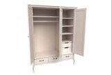 Шкаф 3х дверный Лебо с ящиками - докупаются отдельно Шкаф 3х дверный Лебо с ящиками - докупаются отдельно