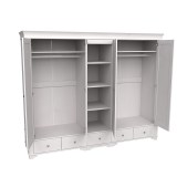 Шкаф Бейли 5-ти дверный с 4 глухими дверями и полками Шкаф Бейли 5-ти дверный с 4 глухими дверями и полками