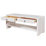 Скамья Бостон(Стокгольм)-115 белый воск - картинка 3 Скамья Бостон(Стокгольм)-115 белый воск - картинка 3