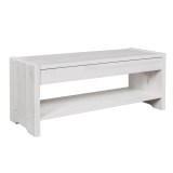 Скамья Бостон(Стокгольм)-115 белый воск - картинка 4 Скамья Бостон(Стокгольм)-115 белый воск - картинка 4