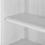 Стеллаж Бостон-1000 Белый воск+серый - картинка 6 Стеллаж Бостон-1000 Белый воск+серый - картинка 6