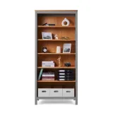 Стеллаж ХЕМНЭС (Россия) серый/светло-коричневый картинка 2 Стеллаж ХЕМНЭС (Россия) серый/светло-коричневый картинка 2