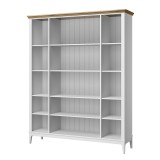 Стеллаж Квадро-С 40-205 белый лак/антик №24  картинка 3