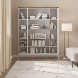 Стеллаж Квадро-С 40-205 белый лак/антик №24  картинка 4