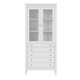 Стеллаж Ольса-202/014 Белый лак - картинка 2