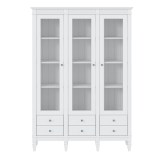 Стеллаж Ольса-303/006 Белый лак - картинка 2 Стеллаж Ольса-303/006 Белый лак - картинка 2