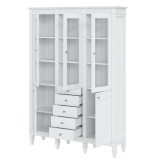 Стеллаж Ольса-303/214 Белый лак - картинка 3 Стеллаж Ольса-303/214 Белый лак - картинка 3