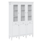 Стеллаж Ольса-303/330 Белый лак - картинка 1