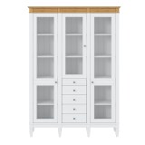 Стеллаж Ольса-321/014 Белый лак + антик №24 - картинка 2 Стеллаж Ольса-321/014 Белый лак + антик №24 - картинка 2