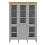 Стеллаж Ольса-321/100 серый №7042 + антик №24 - картинка 2 Стеллаж Ольса-321/100 серый №7042 + антик №24 - картинка 2